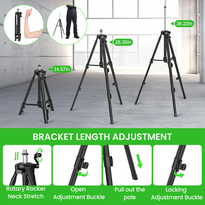 16 Lines 4D Laser Level Green Line SelfLeveling 360 Horizontal & Vertical power Laser level Professional Construction Tools