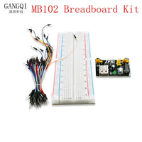 1PCS NEW MB-102 MB102 Breadboard 830 Point Solderless PCB Bread Board Test Develop DIY