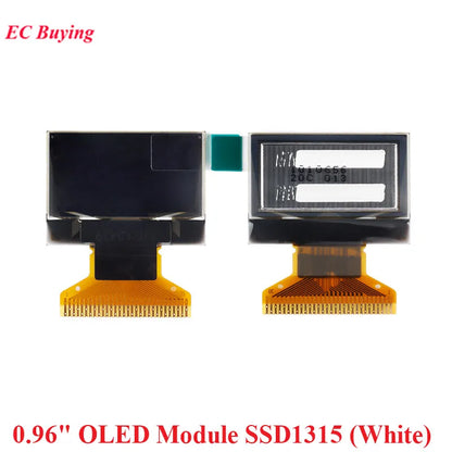 0.96" 0.96 inch OLED LCD Screen Display 128*64 Resolution Yellow-Blue Blue White 128X64 SSD1315 SSD1306 Driver I2C SPI 0.49"