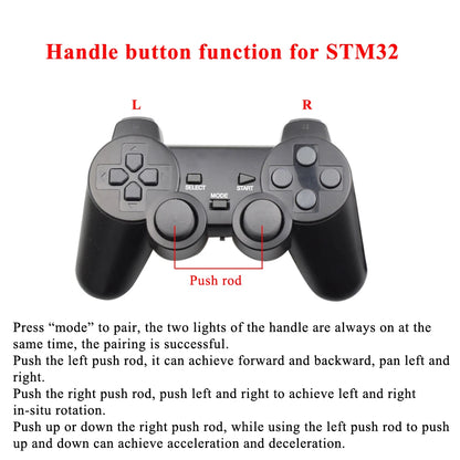 Wireless Gamepad for Arduino PS2 Handle Controller for Playstation 2 Console Joystick Double Vibration Shock Joypad Raspberry Pi