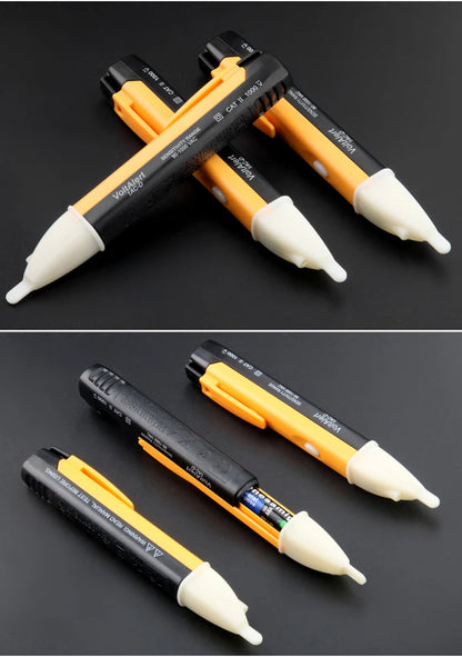 1PC Non-contact Voltage Meter Inductive Test Pen Electrician Tester Sound LED Light Break Point Detecting Tools электрика