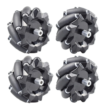 20KG Load 97mm Omni Mecanum Wheel with 4/6mm Couplings for Arduino Raspberry Pi DIY STEM Toy Parts
