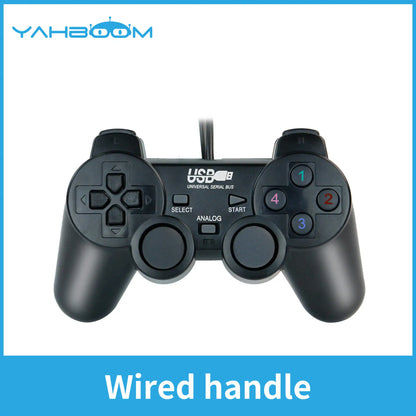 Yahboom PS2 Wired USB Wireless Game Controller Handle for ROS ROS2 Jetson Nano and Raspberry Pi Robots Kit Remote Control APP