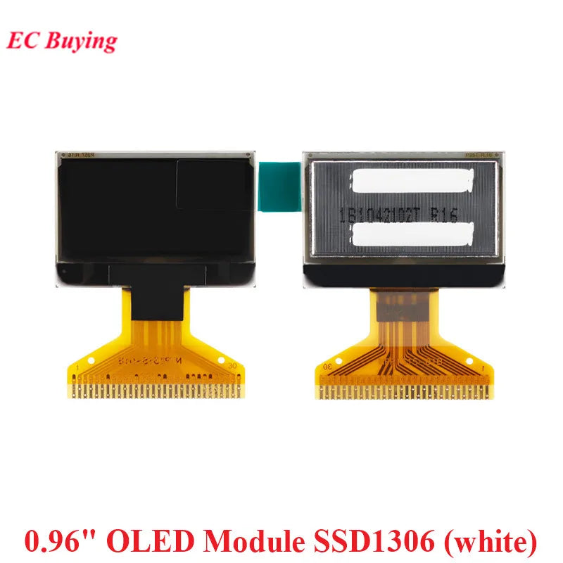 0.96" 0.96 inch OLED LCD Screen Display 128*64 Resolution Yellow-Blue Blue White 128X64 SSD1315 SSD1306 Driver I2C SPI 0.49"