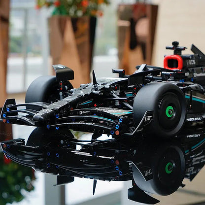 1642PCS Technical F1 W14 E Performance Building Blocks Super Race Car Assembly 42171 Model 1：8 Vehicle Toys Boys Christmas Gift