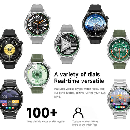 2026 New Watch 6 NFC Bluetooth Call Smart Watches Men GPS Tracking Sports Fitness IP68 Waterproof 1.53inch AMOLED Smartwatch