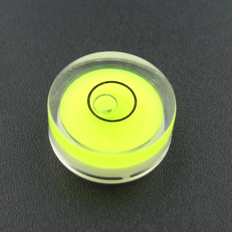 1pc Horizontal Precision Spirit Bubble Degree Mark Mini Round Bubble Environmental Bulls Eye Horizontal Leveler Measure Tools