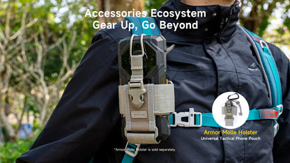 【World Premiere】Ulefone Armor 33 Pro 5G Rugged Phone 25500 mAh 512GB ROM 120Hz 6.59”3.4" Rear Screen NFC Android Smartphone