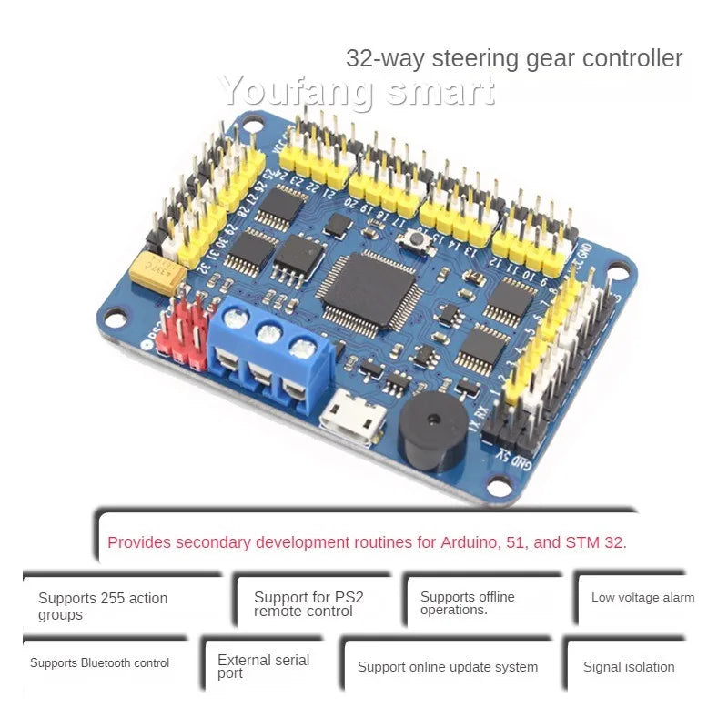 17 DOF Humanoid Robot Frame Educational Robot Kit for Ardunio Robotic Walking Compatible Servo MG996 Programmable Robot DIY Kit