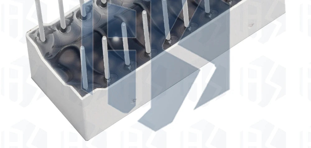 1PC 5/8/10/12/20-Segment Multicolor LED Battery Bar Indicator (Red/White/Blue) - Super Bright for DIY Power Pack Assembly