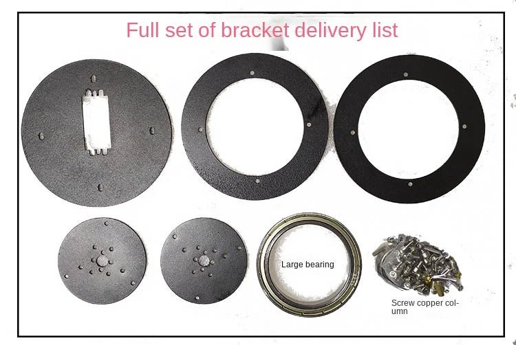 1 DOF Robot Rotating Base Manipulator with MG996 Metal Mechanical Rotate Platform Base For Arduino Robot Programmable DIY Kit