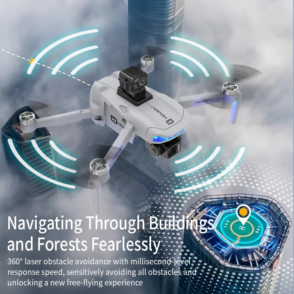 X40 GPS Drone Professional 4K Camera 3-axis gimbal Aerial Optional Obstacle Avoidance Brushless 5G WIFI FPV RC Quadcopter Toys