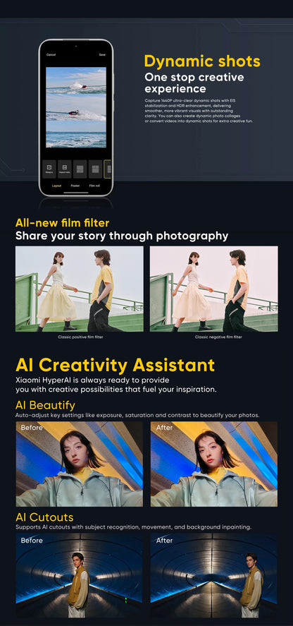 2025 New POCO F8 Ultra Global Version 5G Smartphone Snapdragon 8 Elite Gen 5 6.9" AMOLED Display 50MP 6500mAh 100W HyperCharge