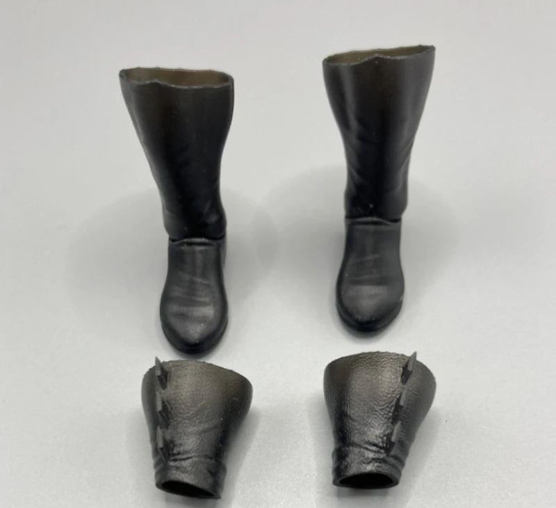 1/12 Scale Boots，Arm Protection，Neck Brace Set Model for 6''Adam Muff