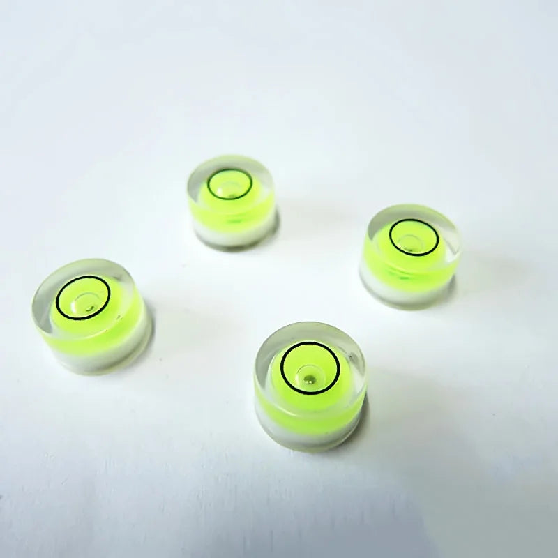 1pc Horizontal Precision Spirit Bubble Degree Mark Mini Round Bubble Environmental Bulls Eye Horizontal Leveler Measure Tools