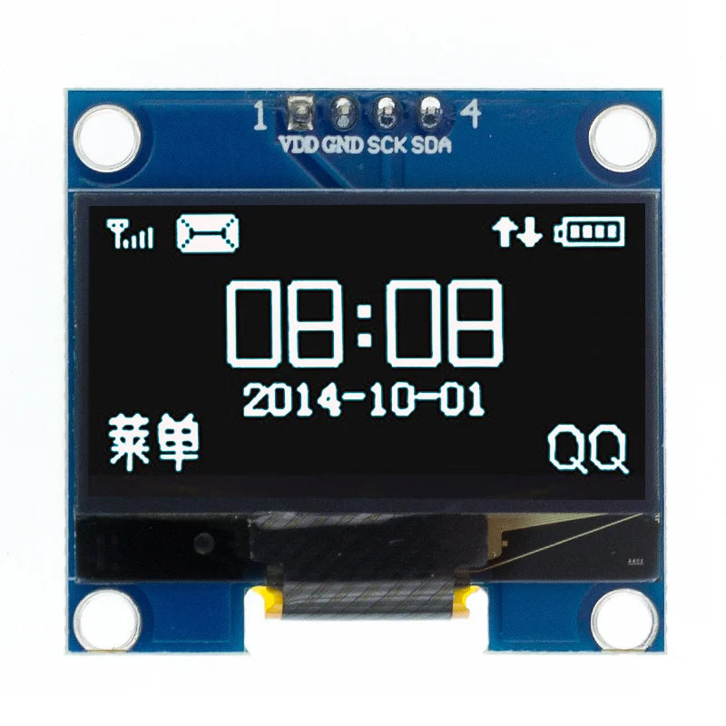 1.3 inch OLED module SPI/IIC I2C Communicate white/blue 128X64 SH1106/SSD1306 1.3 inch OLED LCD LED Display Module 1.3