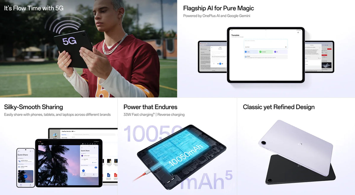 World Premiere OnePlus Pad Go 2 Global Version Tablet 12.1