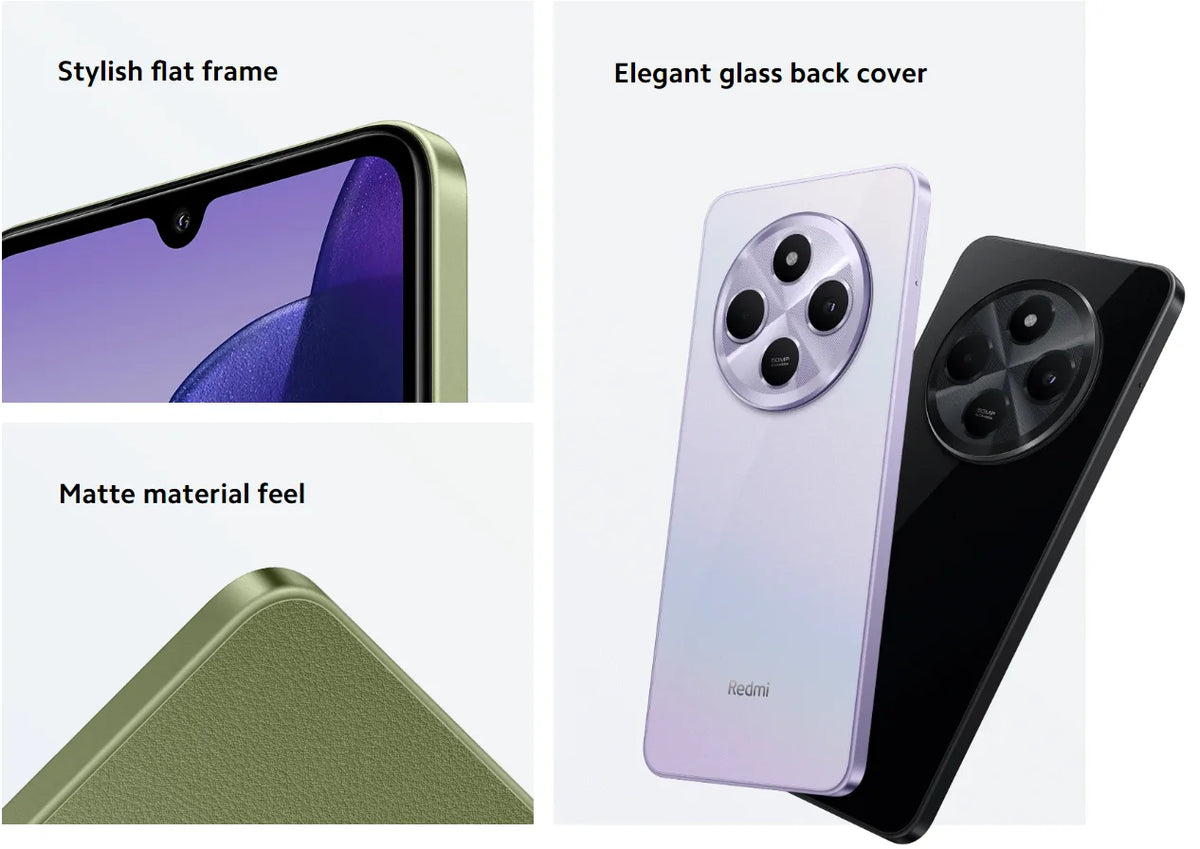 Xiaomi Redmi 14C Smartphone Immersion 6.88'' 120Hz Display 50MP AI Dual Camera Massive 5160mAh Battery