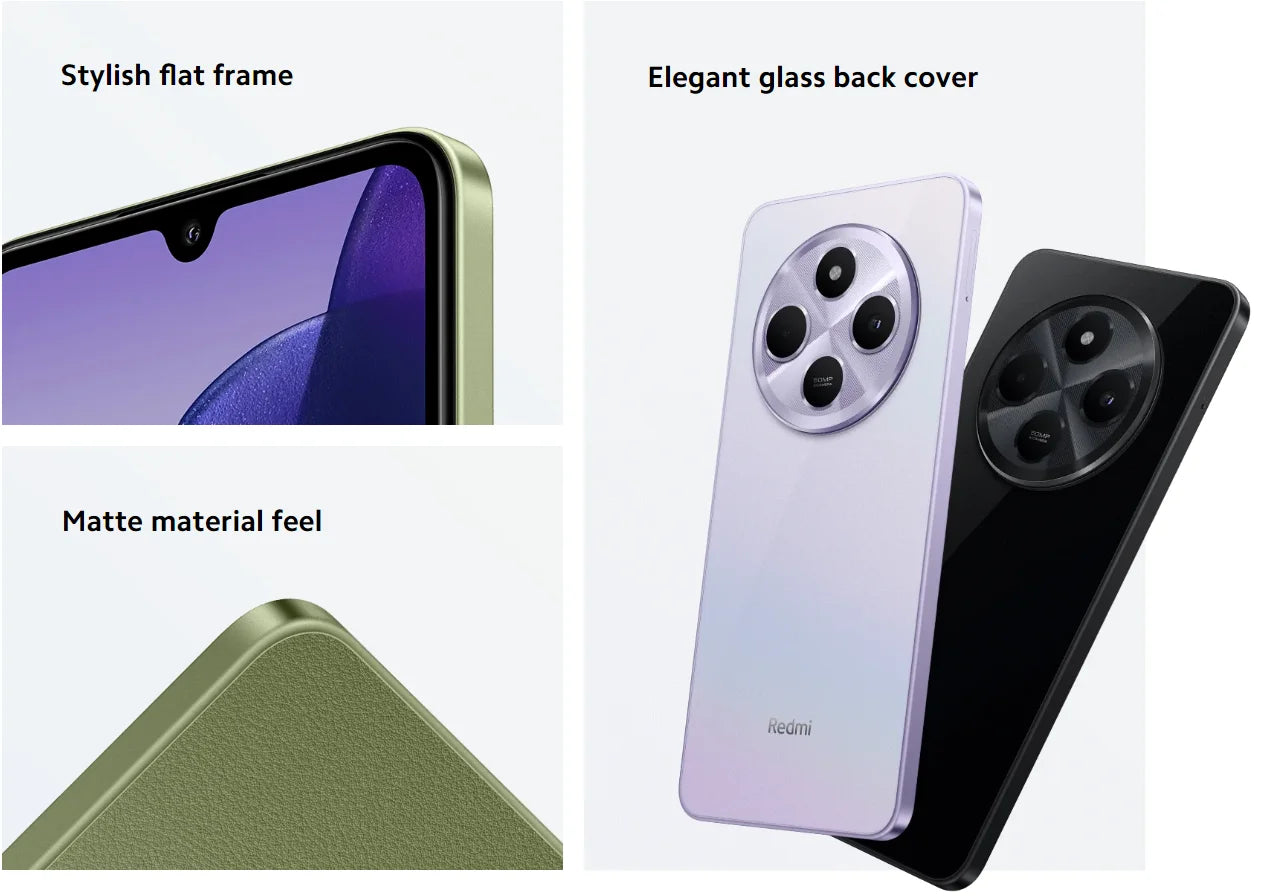 Xiaomi Redmi 14C Smartphone Immersion 6.88'' 120Hz Display 50MP AI Dual Camera Massive 5160mAh Battery