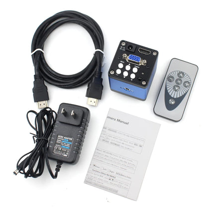 1080P HDMI VGA Digital Video Monocular Microscope Camera TF Storag130X Zoom C-Mount Lens For Phone PCB Soldering Repair Tools