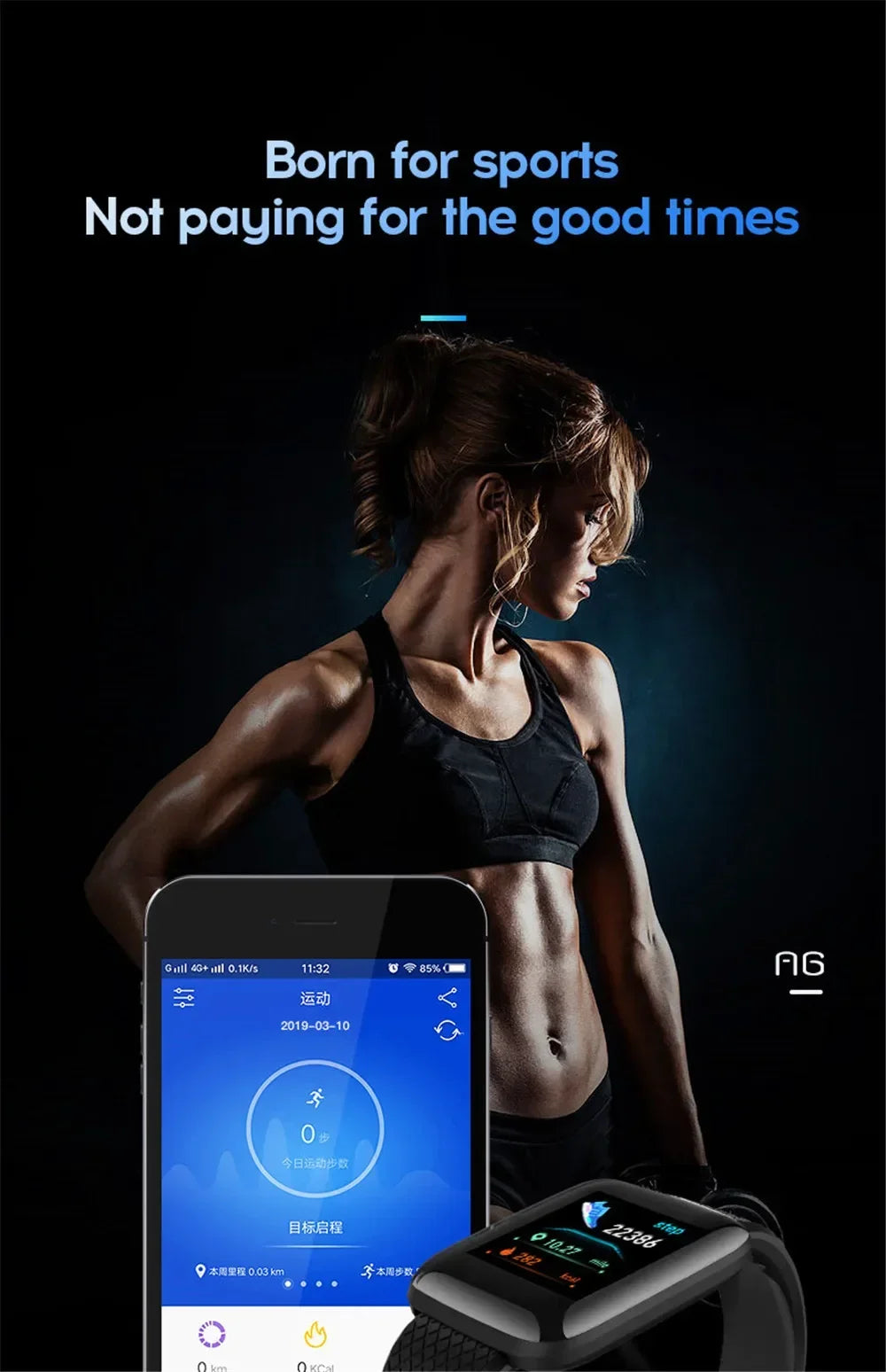 116plus Smart Watch Men Women Bluetooth Connected Phone Music Fitness Multifunctional Sports Bracelet Sleep Monitor Smartwatchs