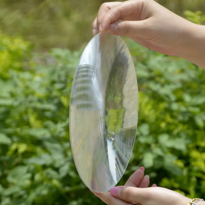 180mm Optical PMMA Solar Focus Fresnel Lens Spotlight lens Plano Magnifying Solar Condensing Lens Focal Length 80 120 200 240 MM