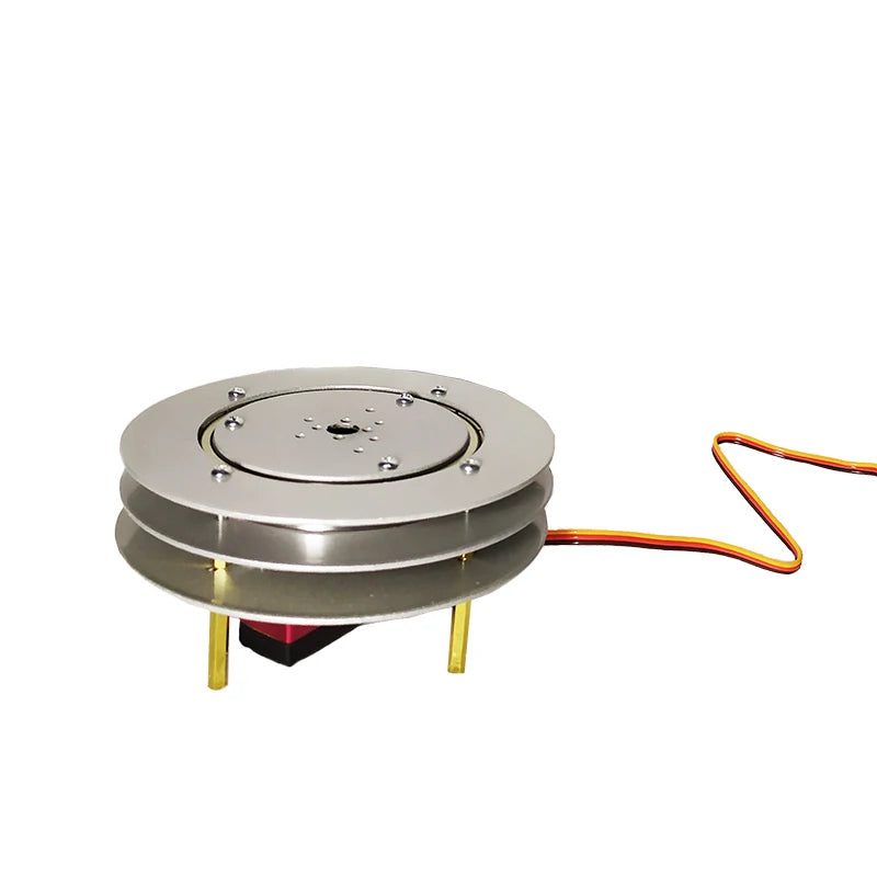 1 DOF Robot Rotating Base Manipulator with MG996 Metal Mechanical Rotate Platform Base For Arduino Robot Programmable DIY Kit