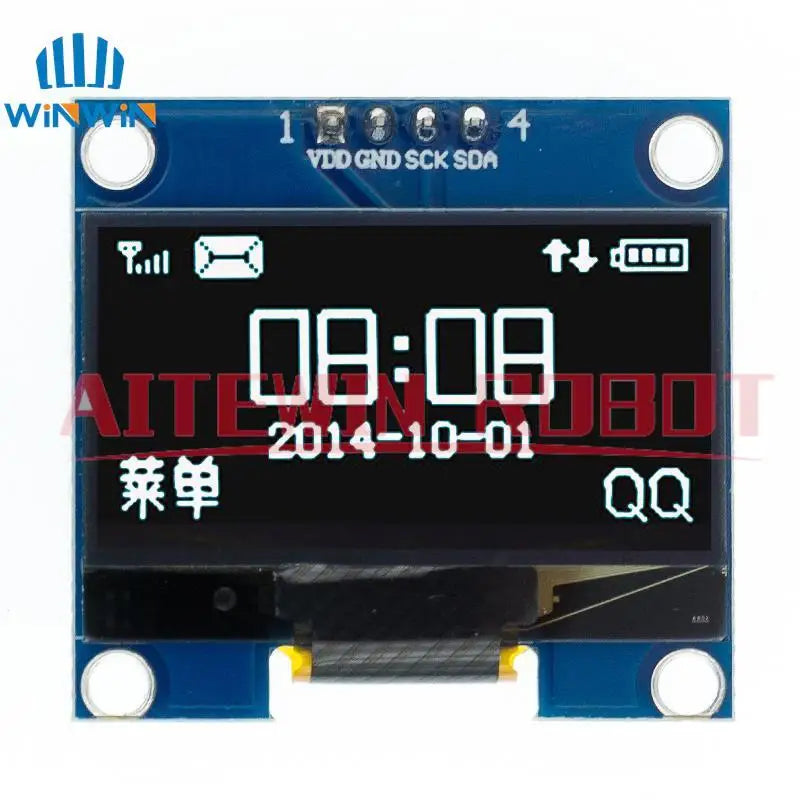 1.3 inch OLED module SPI/IIC I2C Communicate white/blue 128X64 SH1106/SSD1306 1.3 inch OLED LCD LED Display Module 1.3" OLED