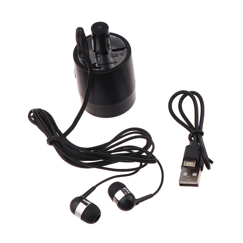 1pc Water Leak Detector Multi-functional Sound Collector Suitable For Leak Detection Of Various Construction Pipe