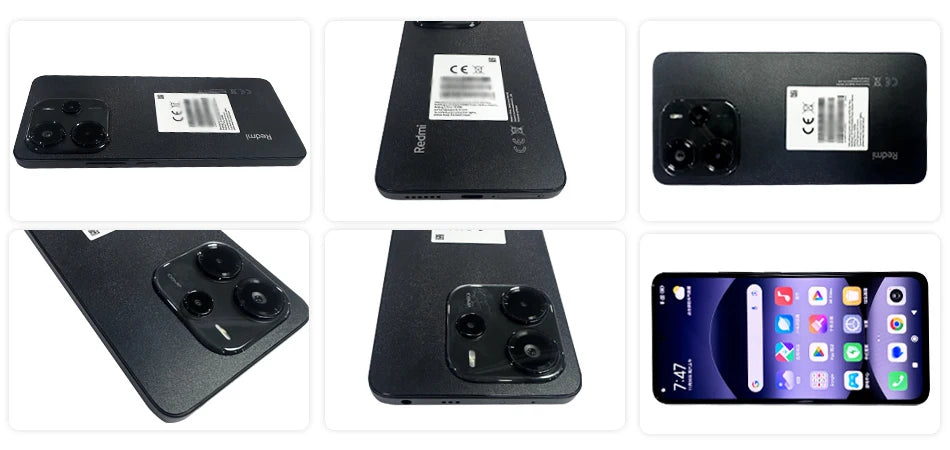 【Brand+】Global Version Xiaomi Redmi Note 14 MediaTek Helio G99-Ultra 108MP AI 5500mAh 6.67