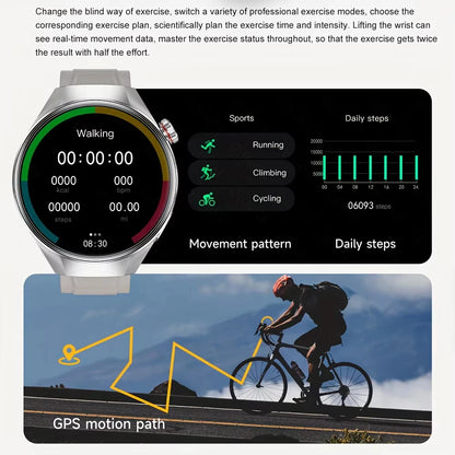 2025 New Originl Watch G5 PlUS Smart Watch 1.75"HD AMOLED Screen GPS track Heart Rate Bluetooth Call Compass Smartwatch for Men