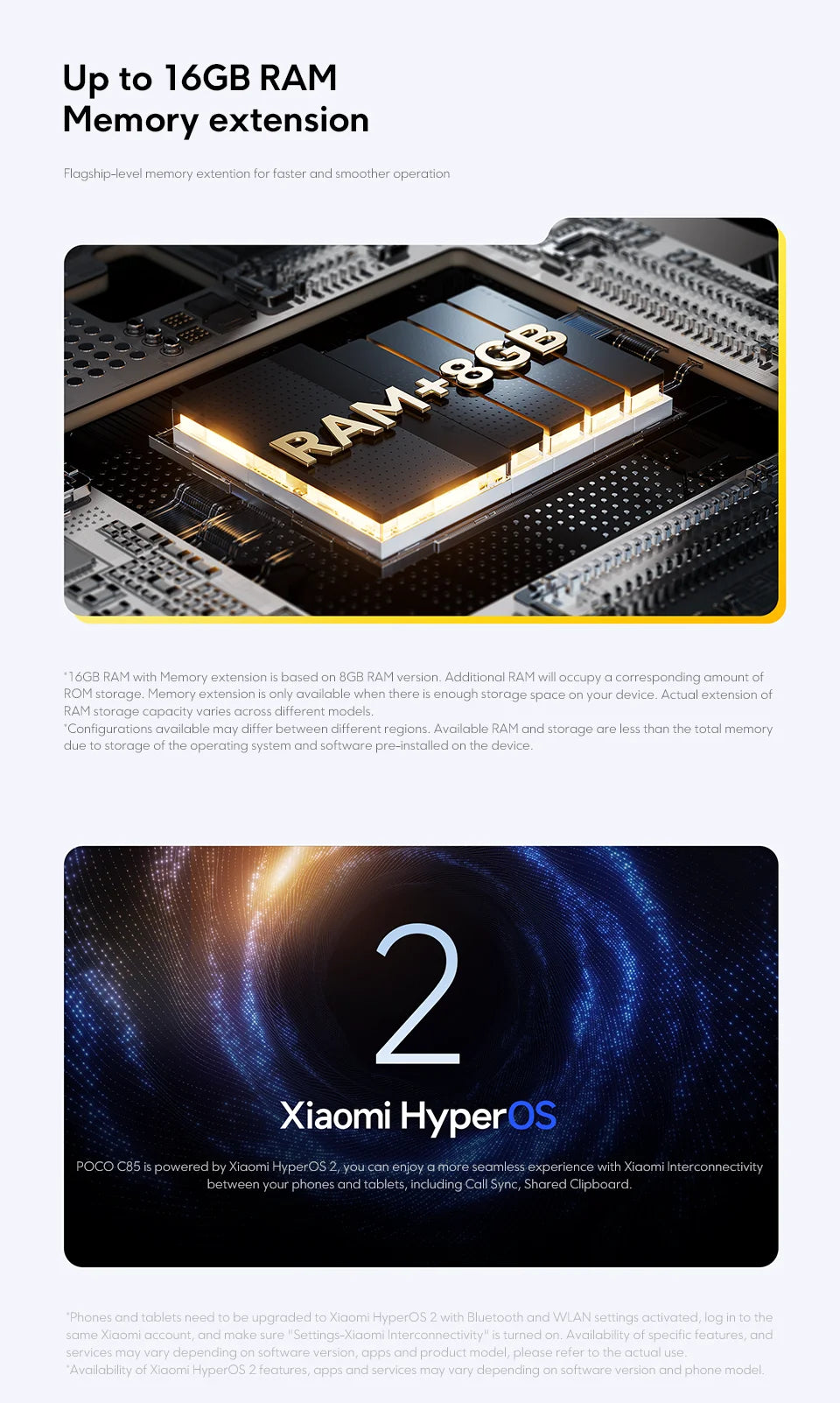 【World Premiere】POCO C85 Global Version Smartphone 128/256GB Helio G81-Ultra 6000mAh battery 6.9" display 50MP Camera 33W NFC