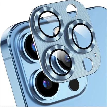 1Pcs Camera Protection Glass For IPhone 16 15 14 13 Pro Max Mini Lens Cover Glass For IPhone 15 14 16 Plus Lens Metal Ring Film