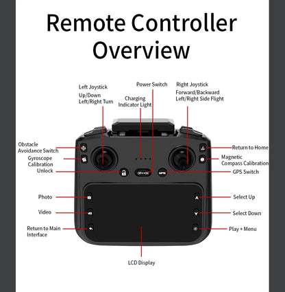 X40 GPS Drone Professional 4K Camera 3-axis gimbal Aerial Optional Obstacle Avoidance Brushless 5G WIFI FPV RC Quadcopter Toys
