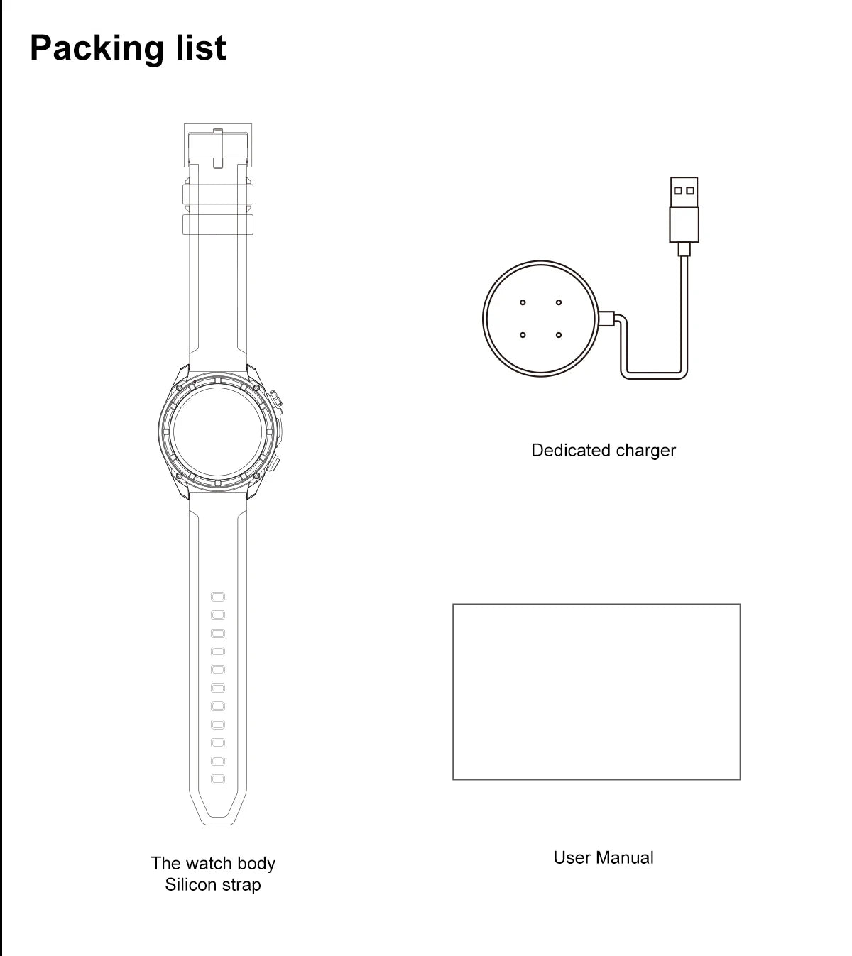 2025 New Military GPS Sports Smartwatches Men 5ATM Waterproof Fitness Tracker 4GB Memory Offline Maps 860Mah Battery Smart Watch