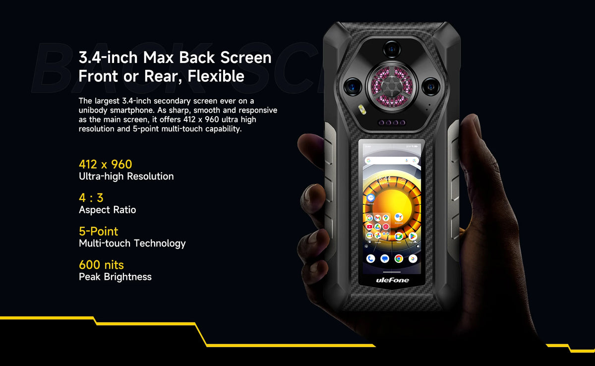 【World Premiere】Ulefone Armor 30 Pro 5G Rugged Phone Android 14 Smartphone 6.9