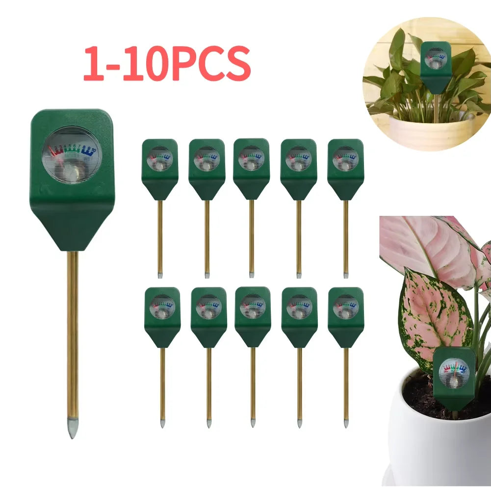 1-10 PCS Mini Portable Hygrometer Tester Soil Moisture Meter Garden Plant Flower Indoor Potted Soil Analyzer Detector Tool