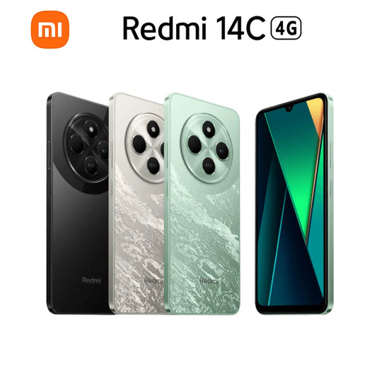 Xiaomi Redmi 14C 4G China Version Global ROM  6.88'' 120Hz Display 50MP AI Dual Camera Massive 5160mAh Battery 18W Fast Charging