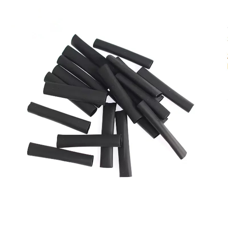 127PCS Heat-shrink Tubing Kit 2:1 black Thermoresistant Tube Electrical Connection Wire Cable Insulation Sleeving