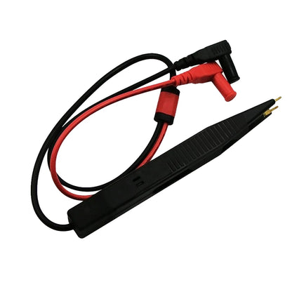 1Pc Clip Test Pen SMD Multimeter Probe Tweezer Patch For Capacitance Inductance Resistor Measurement Multi-Use ElectricTool Part