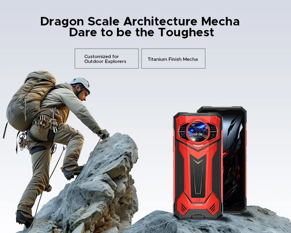 World Premiere DOOGEE S200 Plus 5G AI Rugged Phone Dimensity 7300 1.32