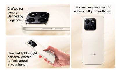 2025 New HONOR X7d 5G Smartphone Snapdragon 6s Gen 3 6.77'' TFT LCD Screen AI camera 6500mAh Supports 35W fast charging IP65