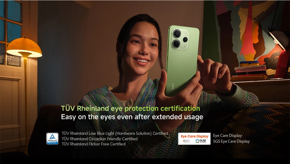 【Brand+】Global Version Xiaomi Redmi Note 14 MediaTek Helio G99-Ultra 108MP AI 5500mAh 6.67