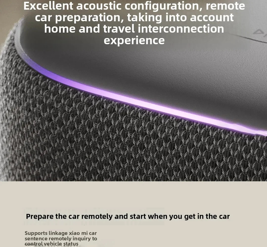 Xiaomi Smart Speaker Bluetooth 5.3 AI Super Xiaoai Intelligence Sound Voice Control Mesh2.0 Wi-Fi 2.4GHz/5GHz with Mi Home APP