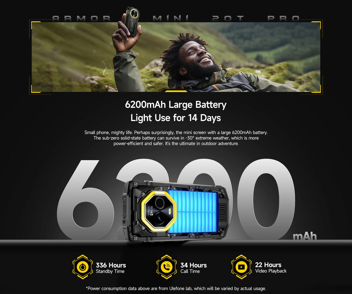 【World Premiere】Ulefone Armor Mini 20T Pro 5G  4.7