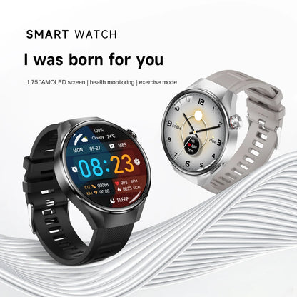 2025 New Originl Watch G5 PlUS Smart Watch 1.75"HD AMOLED Screen GPS track Heart Rate Bluetooth Call Compass Smartwatch for Men