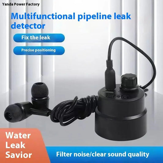 1 Set Water Cement Steel Pipe Wall Microphone Listen Detector Wall Pipe Leak Listen Detector Wireless 12mA High Strength