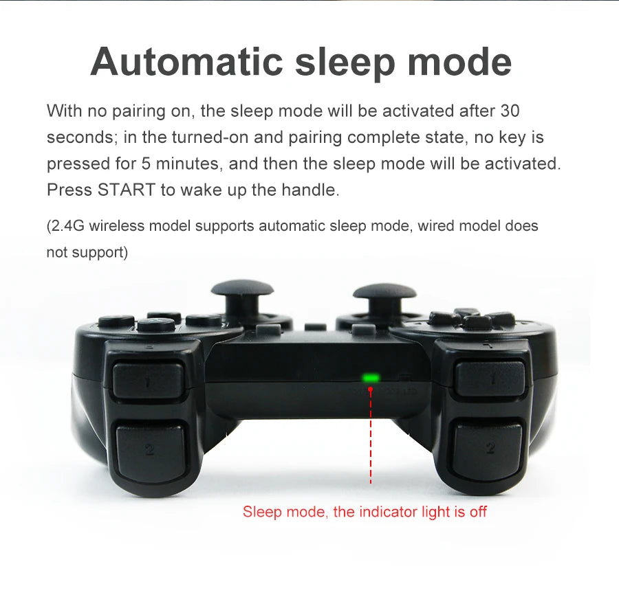 Yahboom PS2 Wired USB Wireless Game Controller Handle for ROS ROS2 Jetson Nano and Raspberry Pi Robots Kit Remote Control APP