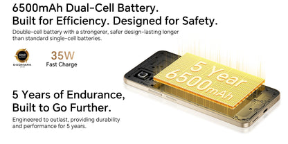 2025 New HONOR X7d 5G Smartphone Snapdragon 6s Gen 3 6.77'' TFT LCD Screen AI camera 6500mAh Supports 35W fast charging IP65