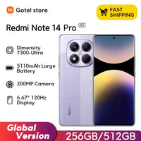 Xiaomi Redmi Note 14 Pro 5G Global Version Smartphone 7300-Ultra NFC 200MP AI camera 1.5K 120Hz AMOLED Display IP68